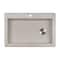 Ruvati 33"x22" Dual-Mnt Granite Composite Sgl Bowl Kitchen Sink, Caribbean Snd RVG1033CS - alternate 1